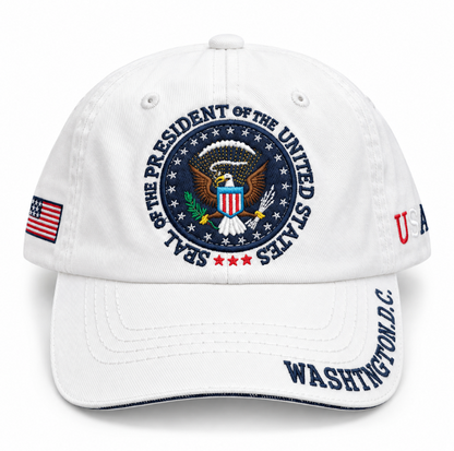 Kids Washington DC Presidential Seal Soft Cap