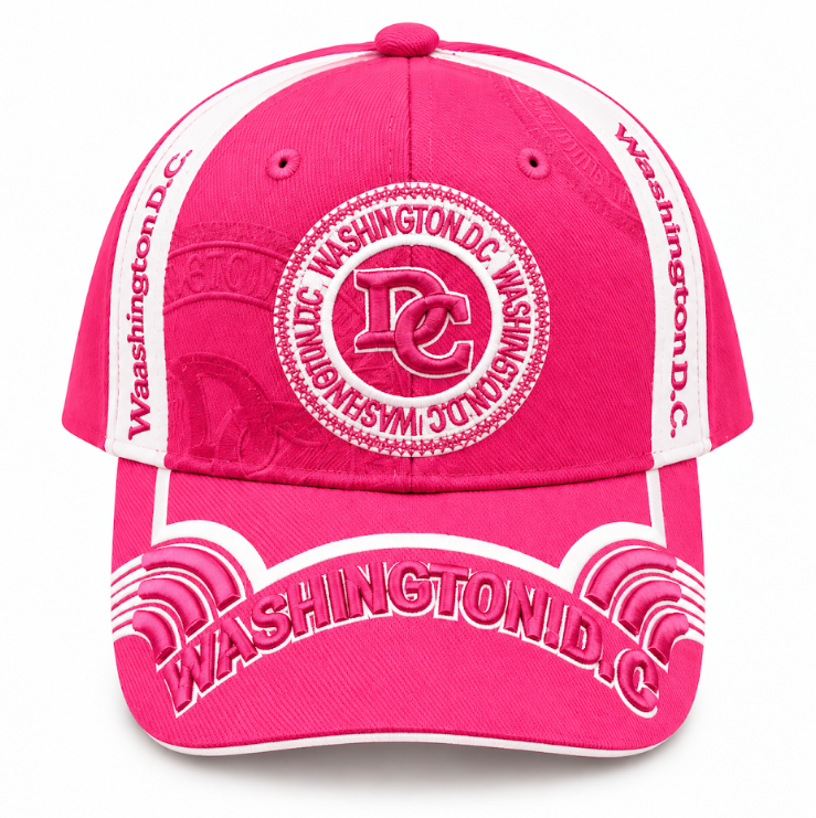 Adult Washington DC Embroidered Hard Cap