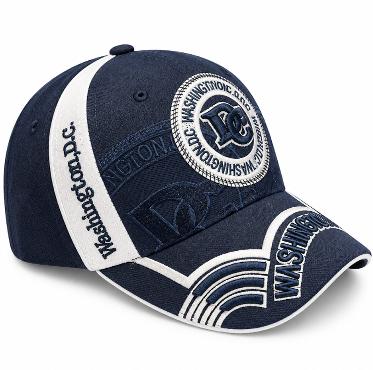 Adult Washington DC Embroidered Hard Cap