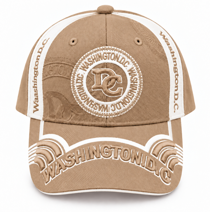 Adult Washington DC Embroidered Hard Cap