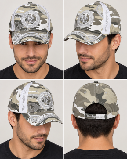 Adult Washington DC Embroidered Hard Cap