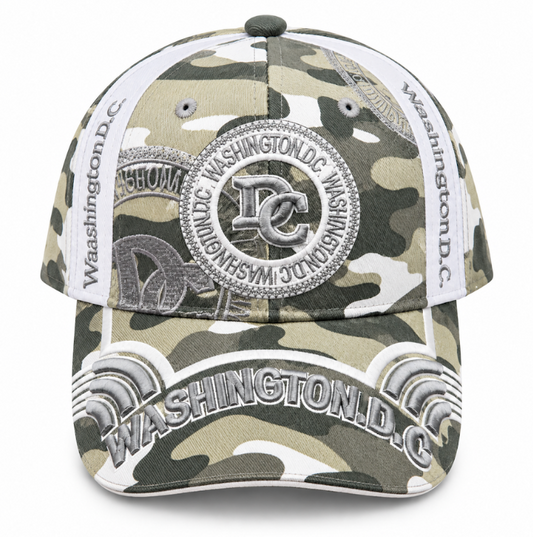 Adult Washington DC Embroidered Hard Cap