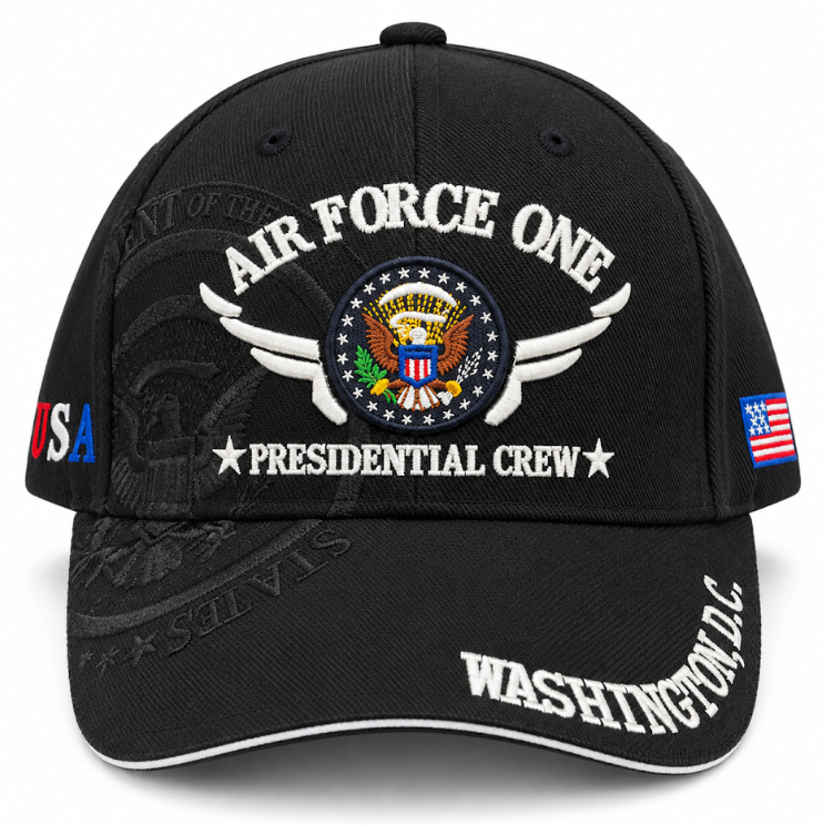 Adult Air Force One Embroidered Hard Cap