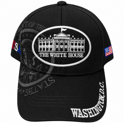 Adult Washington DC White House Embroidered Hard Cap