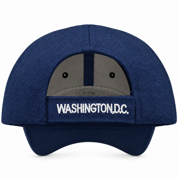 Adult Washington DC White House Embroidered Hard Cap