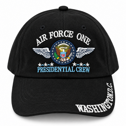 Adult Washington DC Air Force One Embroidered Soft Cap