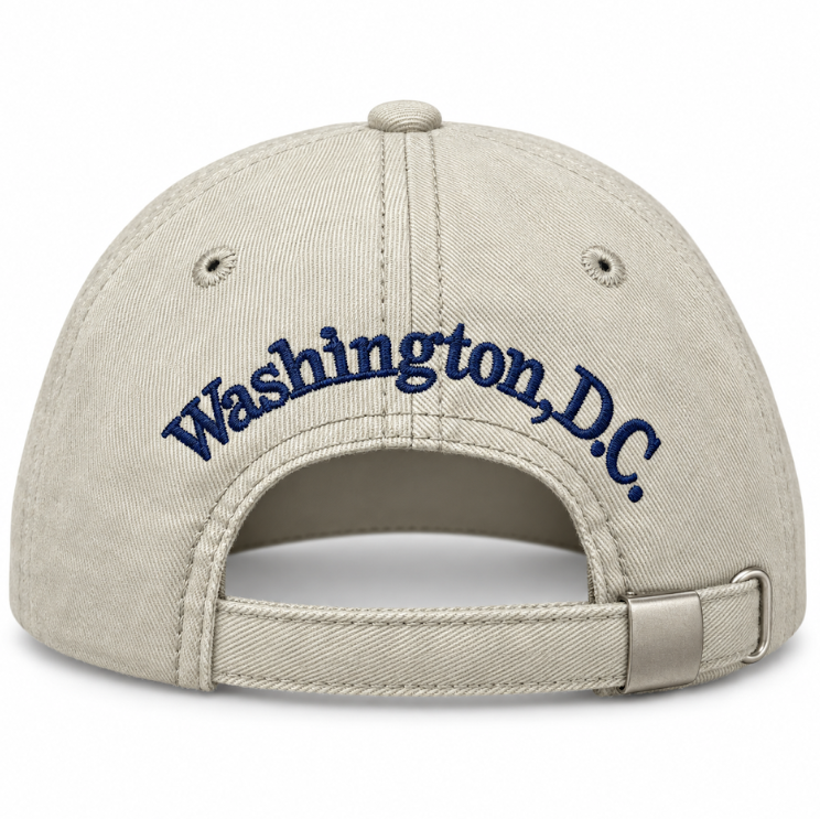 Adult Washington DC Presidential Seal Embroidered Soft Cap
