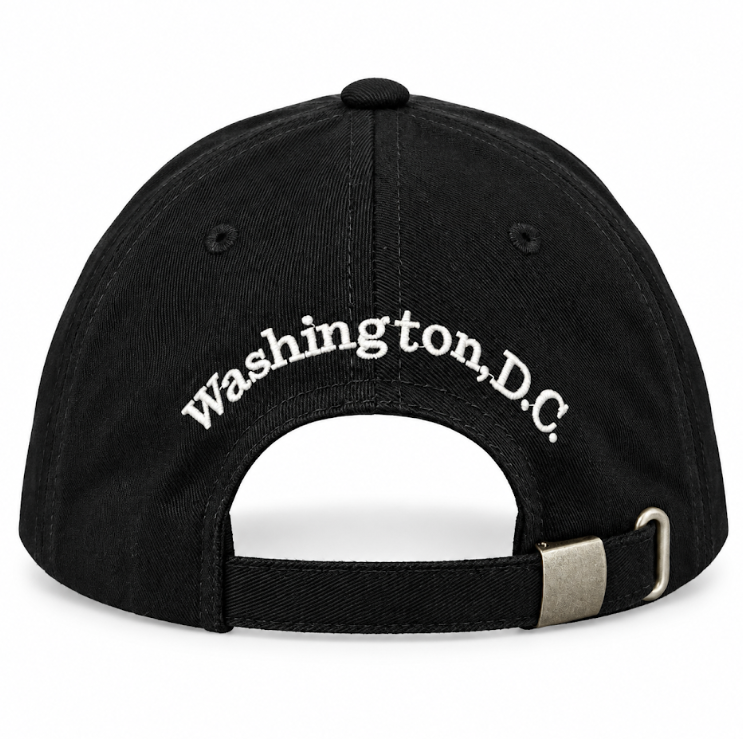 Adult Washington DC Presidential Seal Embroidered Soft Cap