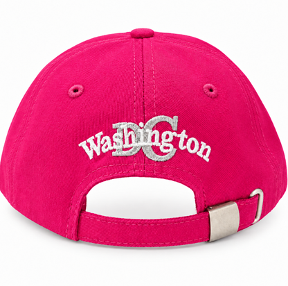 Adult Washington DC Monogram Embroidered Soft Cap