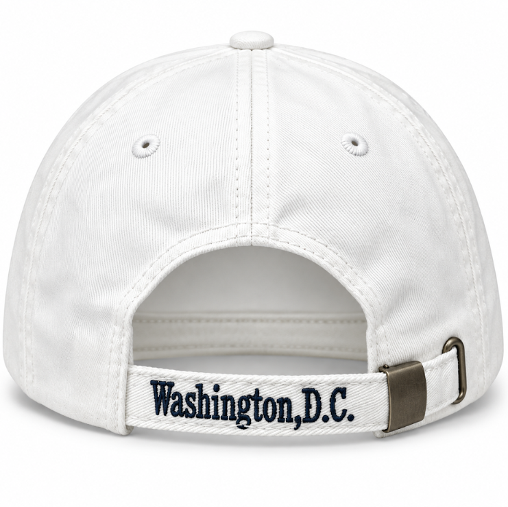 Adult Washington DC 3D Monogram Embroidered Soft Cap