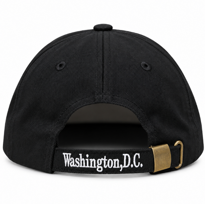 Adult Washington DC 3D Monogram Embroidered Soft Cap