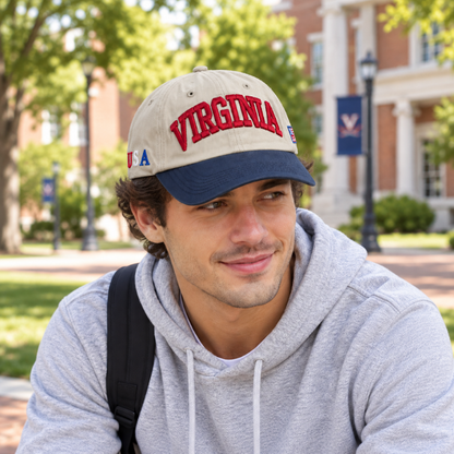 Adult Virginia Embroidered Cap