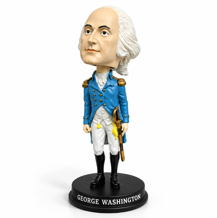 George Washington Bobblehead Figurine