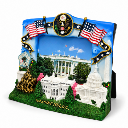 Washington DC Presidential Landmarks Picture Frame