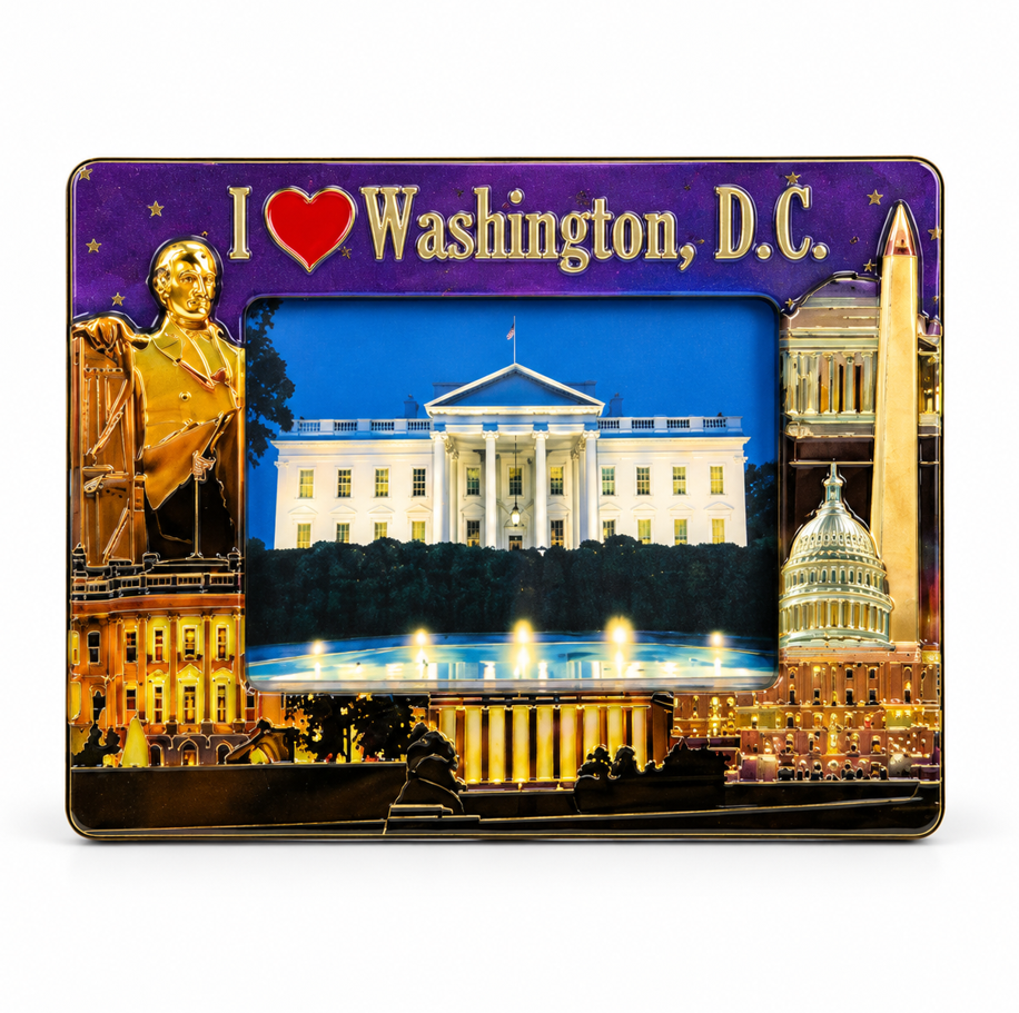 Washington DC Nighttime Panorama Picture Frame