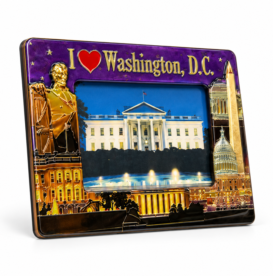 Washington DC Nighttime Panorama Picture Frame