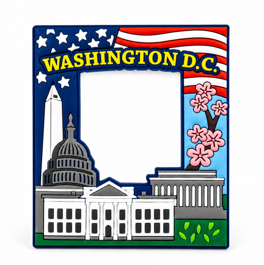 Washington DC Mini Rubber Picture Frame