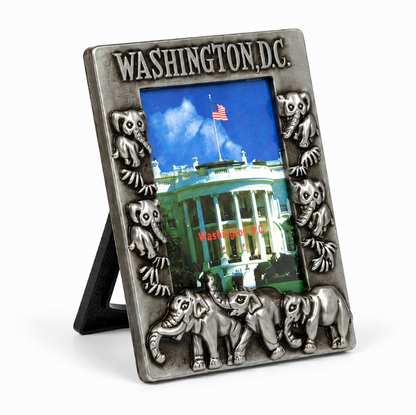 Washington DC Mini Silver Picture Frame