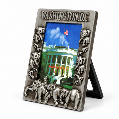 Washington DC Mini Silver Picture Frame