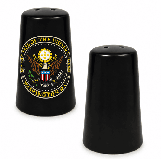 Great Seal Salt & Pepper Shakers