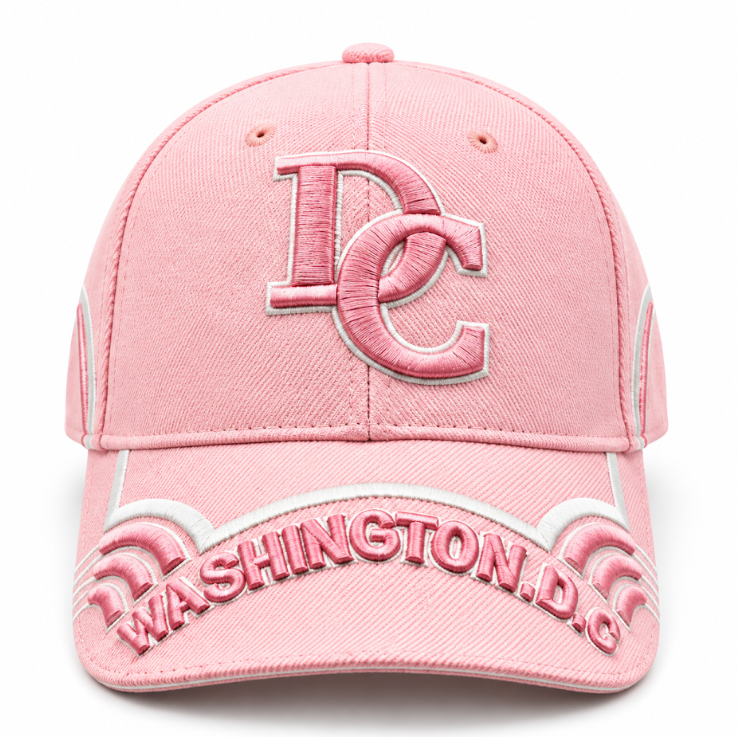 Adult Washington DC Embroidered Hard Cap