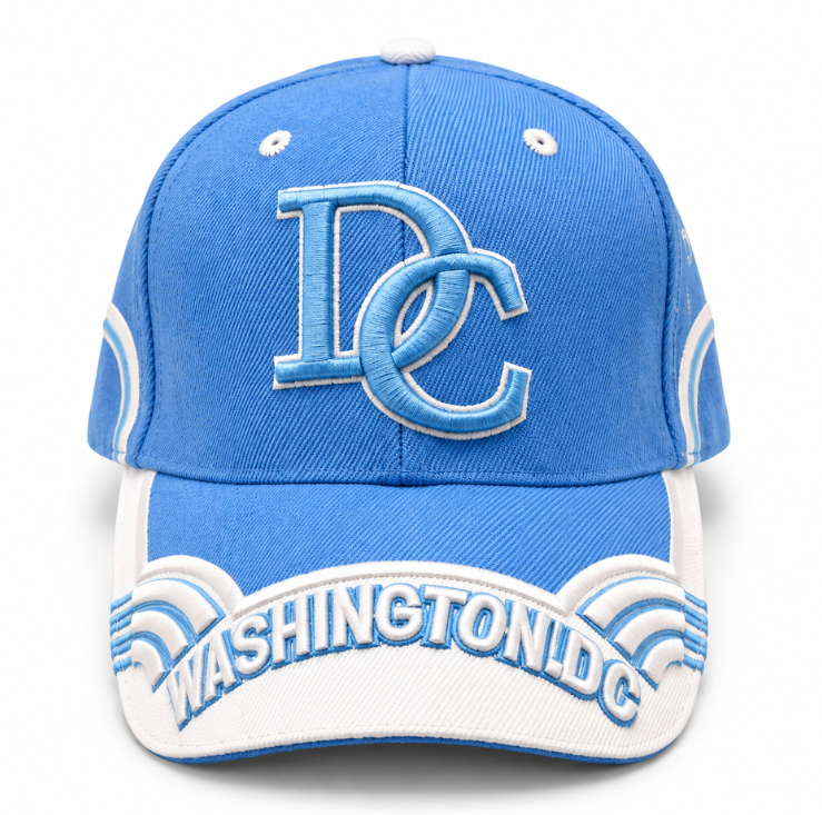 Adult Washington DC Embroidered Hard Cap