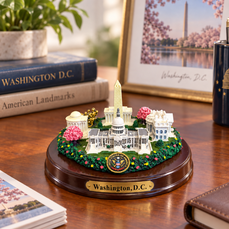 Washington DC Panorama Landmark Display