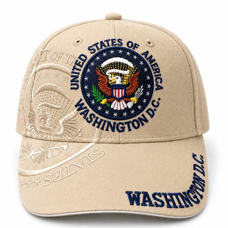 Presidential Seal Washington DC Cap