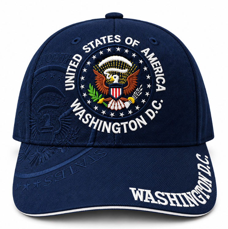 Presidential Seal Washington DC Cap