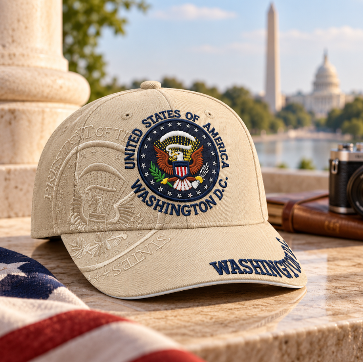Presidential Seal Washington DC Cap