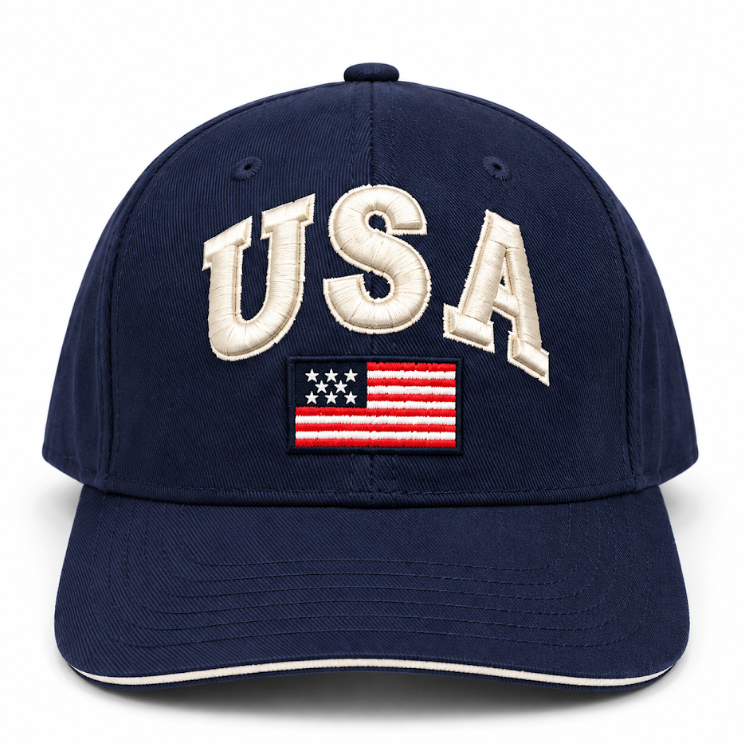 USA Flag Cap