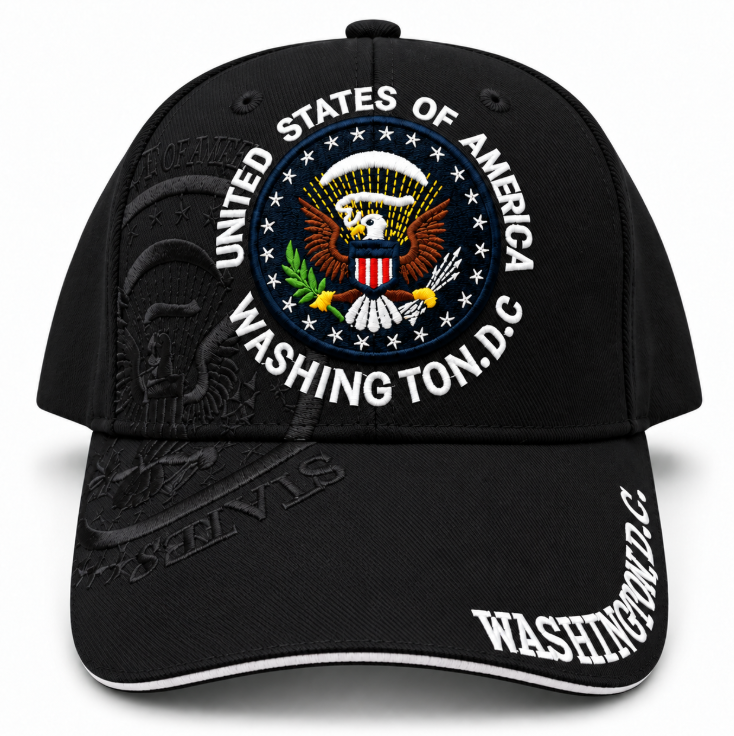 Presidential Seal Washington DC Cap