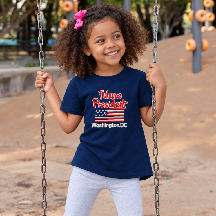Kids Future President Washington DC T-Shirt
