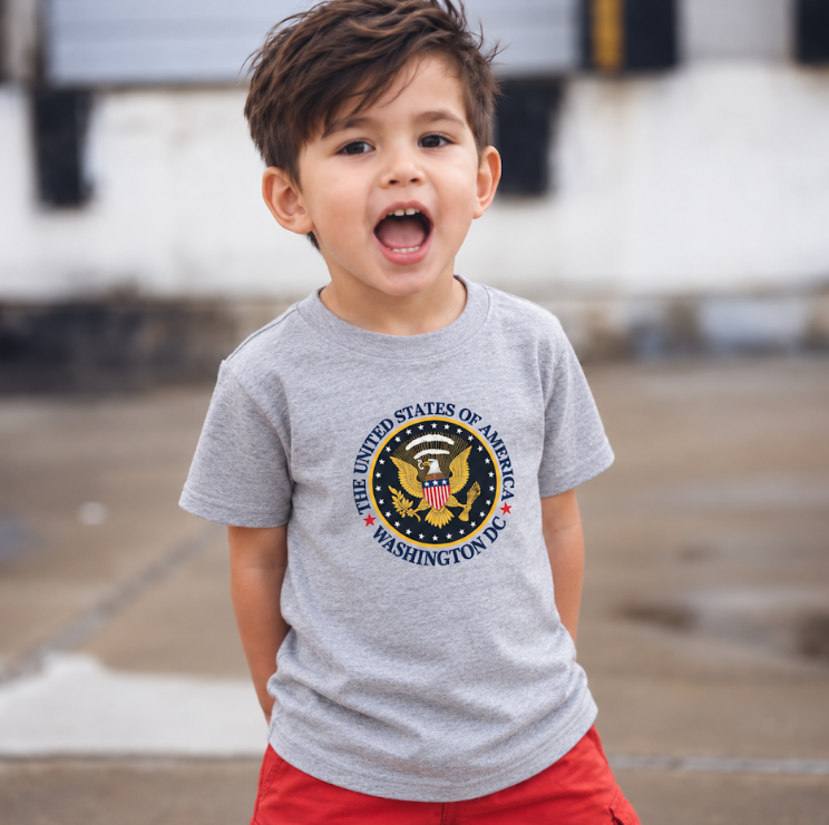 Kids Great Seal Washington DC T-Shirt