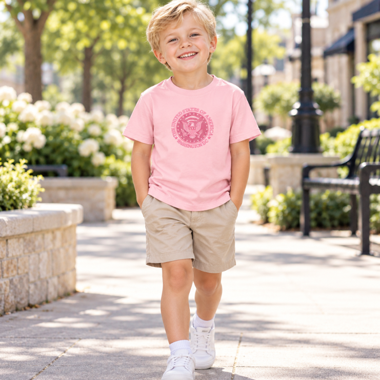 Kids Great Seal Washington DC T-Shirt