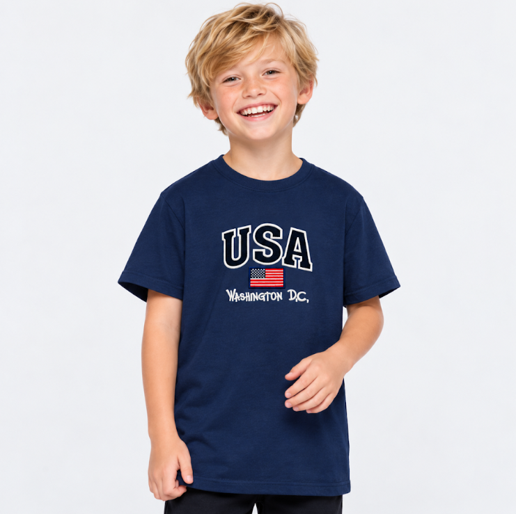 Kids USA Washington DC T-Shirt