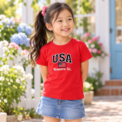 Kids USA Washington DC T-Shirt