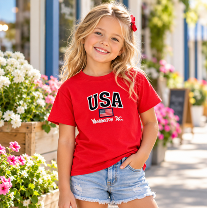 Kids USA Washington DC T-Shirt