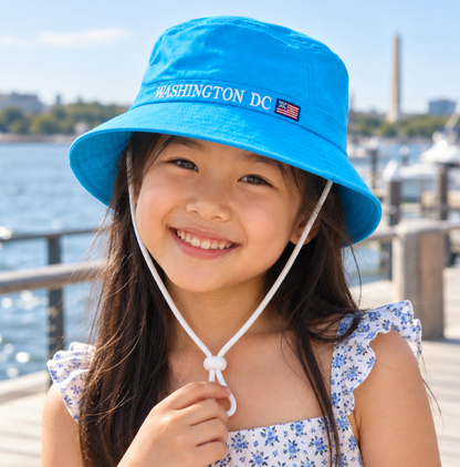 Kids Washington DC USA Bucket Hat