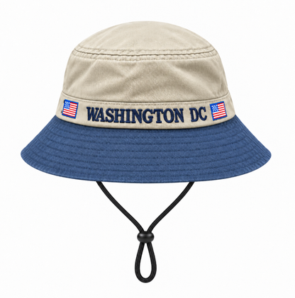 Kids Washington DC USA Bucket Hat