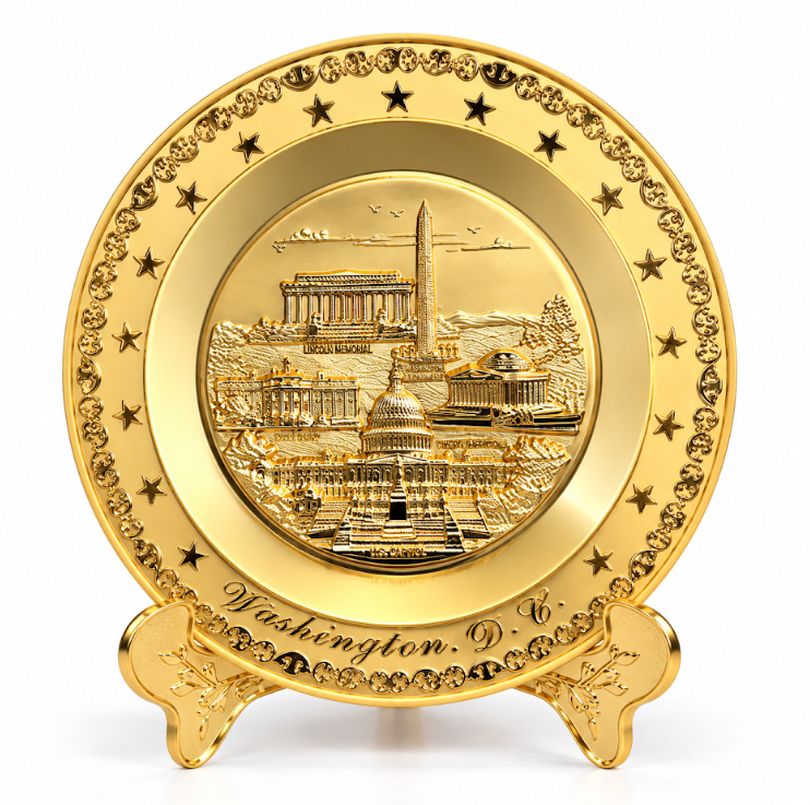 Washington DC Decorative Plate – Medium