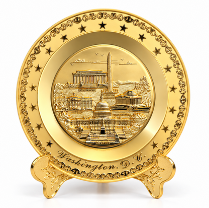 Washington DC Decorative Plate – Medium