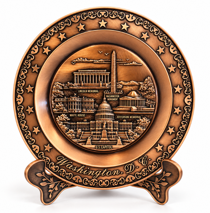 Washington DC Decorative Plate – Medium