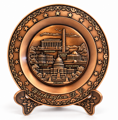 Washington DC Decorative Plate – Medium