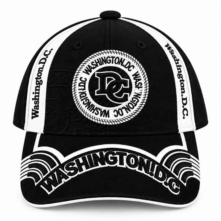 Adult Washington DC Embroidered Hard Cap