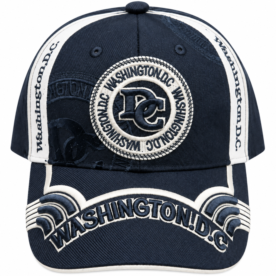 Adult Washington DC Embroidered Hard Cap