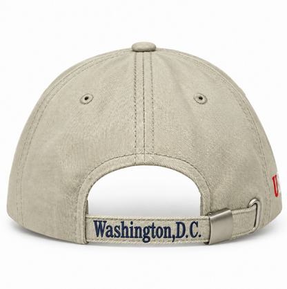 Adult Washington DC 3D Monogram Embroidered Soft Cap