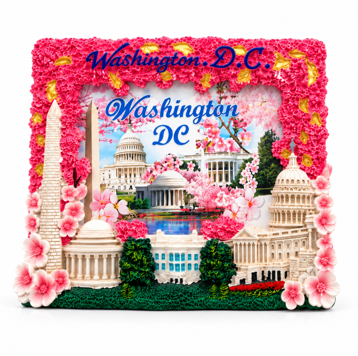 Cherry Blossom 3D Panorama Small Picture Frame