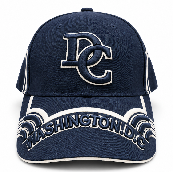 Adult Washington DC Embroidered Hard Cap