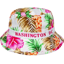 Load image into Gallery viewer, Floral Bucket Hat Washington DC, Pink, Blue or Black